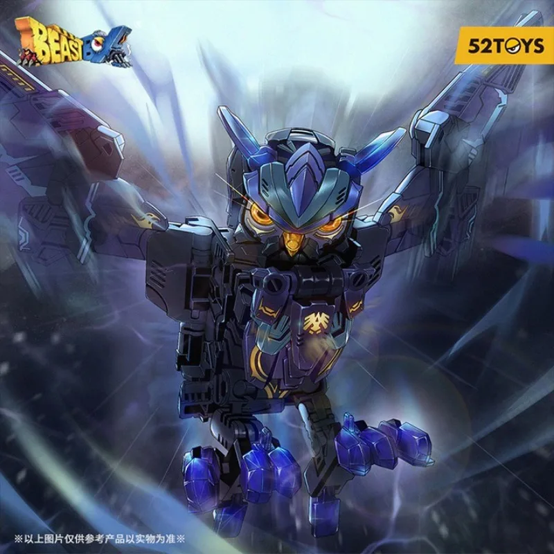 Nieuwe 52TOYS Originele [BEASTBOX] Beast Box Serie Nocturne Uil Transformatie Speelgoed DF Limited Edition Mech Model Trendy Play Spot