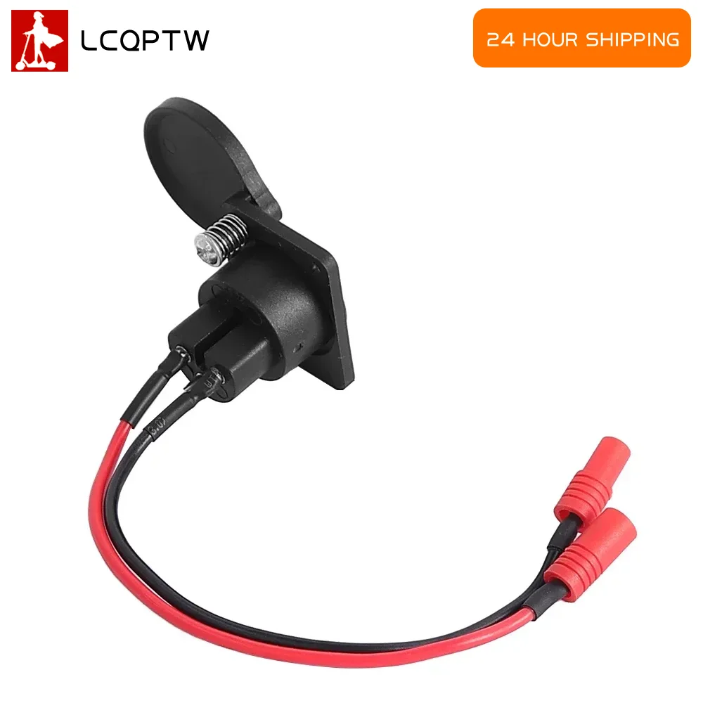 Porta de Carregamento XLR de 3 Pinos para Scooter Elétrico INOKIM OXO OX, Plugue de Carga, Soquete de Carregamento, Porta de Entrada de Energia, Peças de Reposição