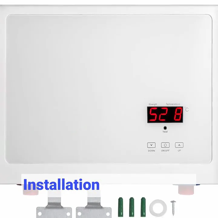 240V 27KW ปลอดภัยทันทีห้องครัวห้องน้ําฝักบัวไฟฟ้า Tankless เครื่องทําน้ําอุ่น