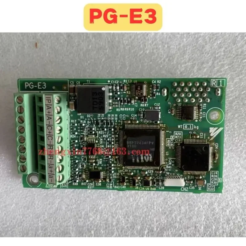 

Used Frequency Converter PG Card PG-E3 PG E3 Normal Function Tested OK
