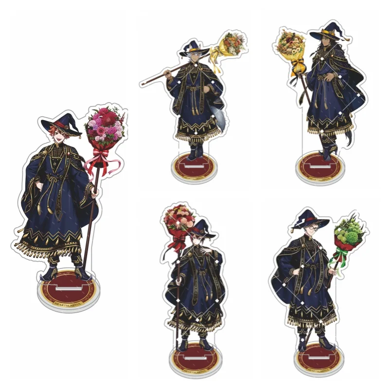 15cm Anime Twisted Wonderland Acrylic Stand Magician Figure game acrylic Ace Malleus Cater Kalim Leona Idia Vil Collection Fan G
