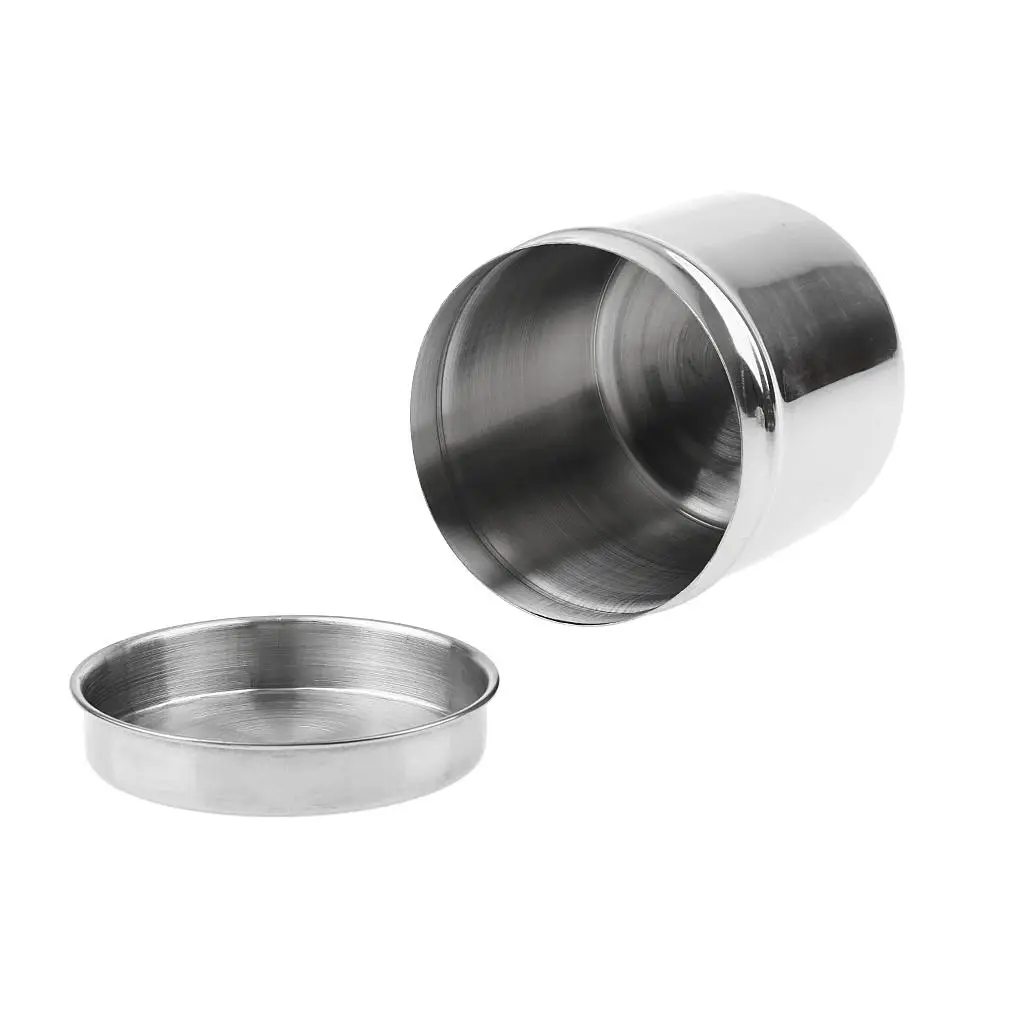 8 см стоматологическая коробка-держатель из нержавеющей стали, дезинфицирующий чехол для медицинского ватного шарика, марлевой тампон