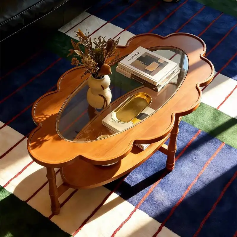 

European Decoration Coffee Tables Modern Design Apartments Console Tea Table Center Space Saving Mesa De Centro Sala Furniture