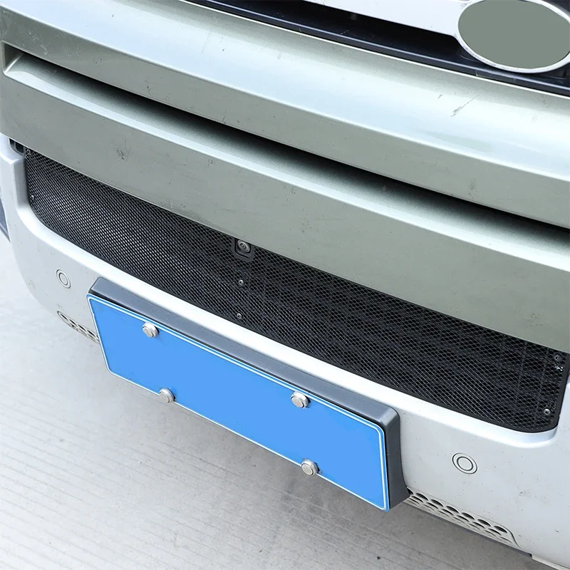 Osłona przednia kratki chłodnicy ze stali nierdzewnej z siatką przeciw owadom do Land Rover Defender 90 110 130 2020-26, akcesoria samochodowe