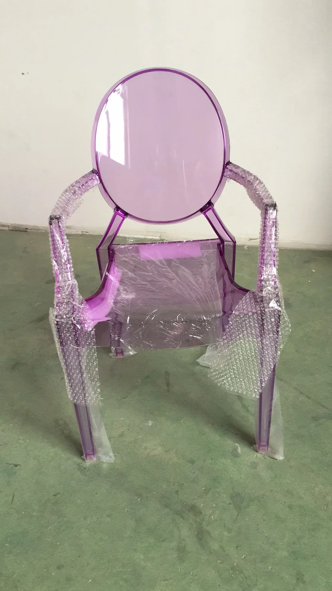 Clear Acrylic Crystal Resin Event Chiavari Chair Transparent Plastic Dining Chair For Weddings And Banquet