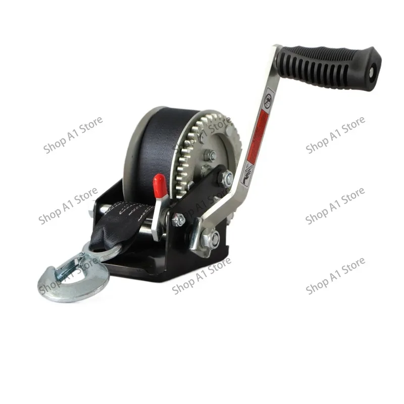 Trailer Accessories Winch Double-sided Strong Gear Small Hand Two-way Self-locking Manual Winch