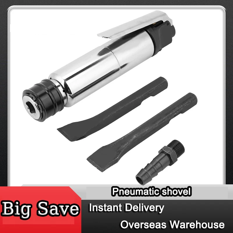 Industrial Powerful Handle Straight Type Air Chisel Pneumatic Hammer Shovel Tool