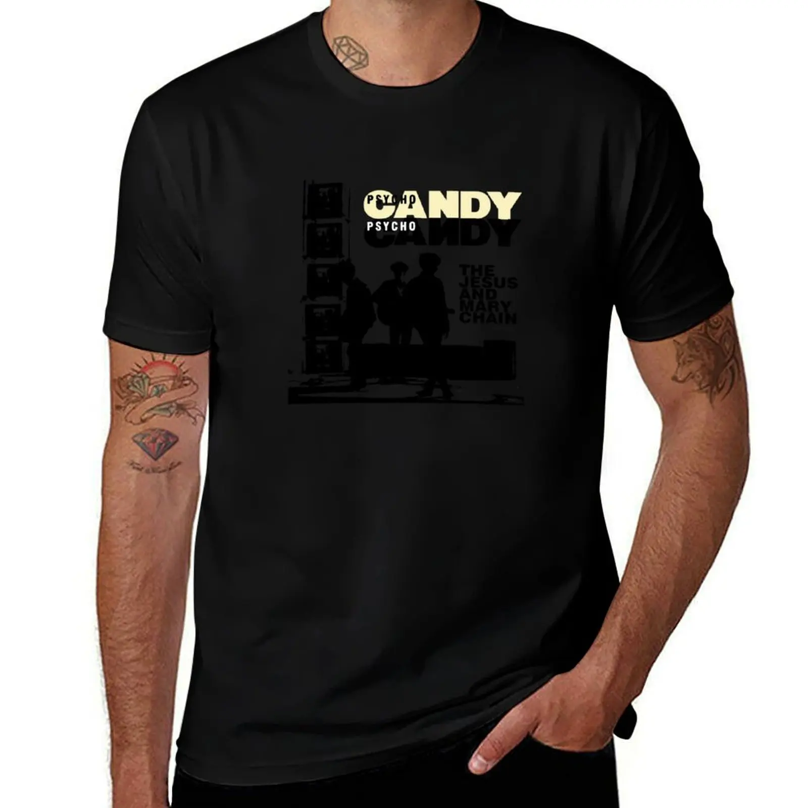 

The Jesus And Mary Chain - Concert T-Shirt sublime customs cotton man t-shirts big and tall t shirts for men