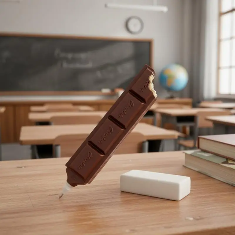 Chocolate Ballpoint Pen Cartoon Simulation Food Pen 0.5mm Creative Stationery Gift For Student Office School Writing Supplies
