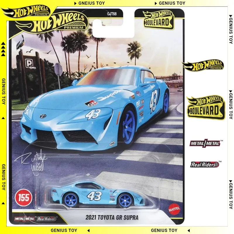 

Hot Wheels 2026 Boulevard 2021 Toyota GR Supra 1:64 Diecast Alloy Metal Body JDM Sports Car Collectible for Supra Enthusiasts