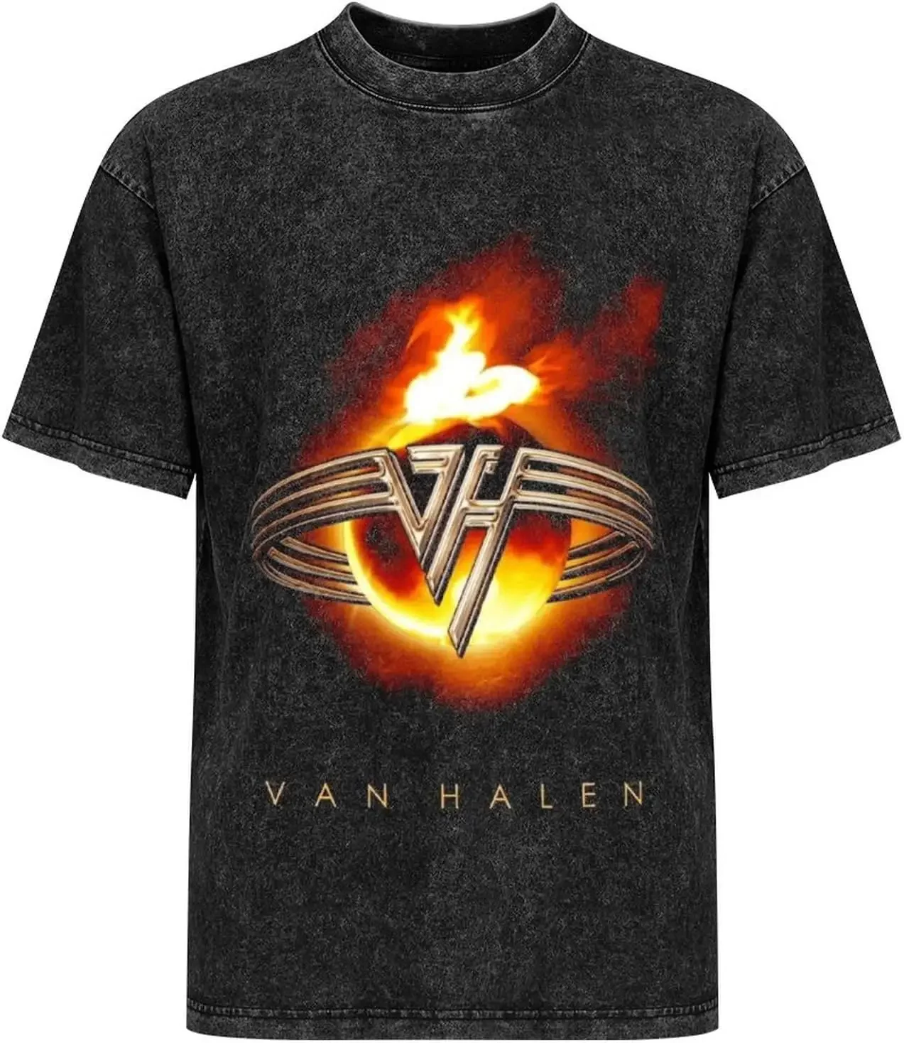 Vintage Oversized Mans Short Sleeve Cotton Shirts Crew Neck Top Fashion Graphic Tees Clothes
