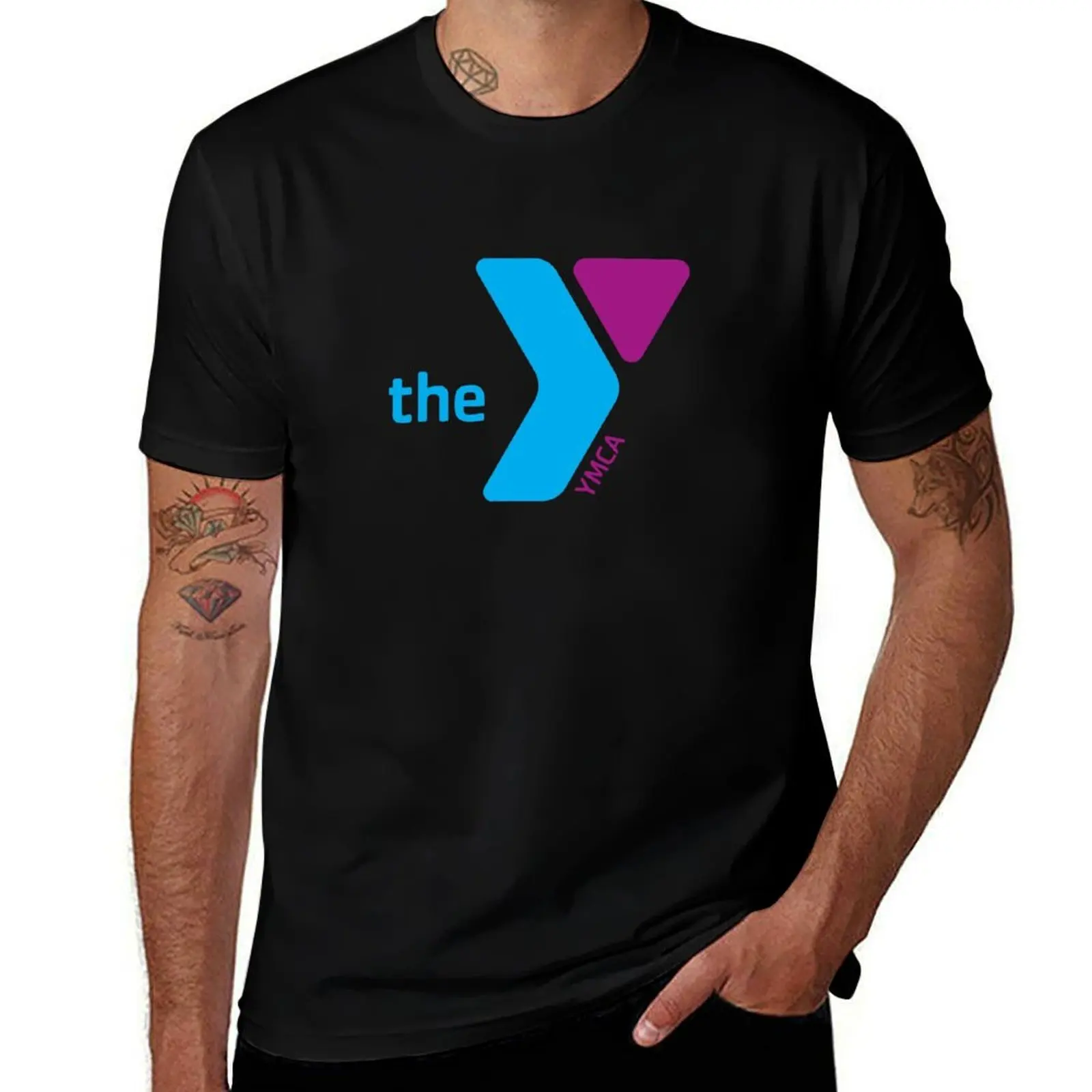 

Y-M-C-A of the USA T-Shirt man t shirt cotton t shirts for man slim fit T-Shirt