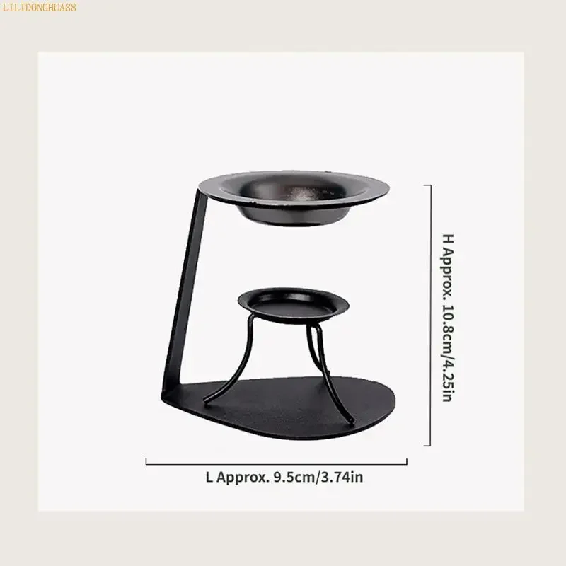 Metal Essential Oil Burners Wax Melt Burners Aromatherapys Holder Tealight Holder Christmas Housewarmings Gift W91B - view 6