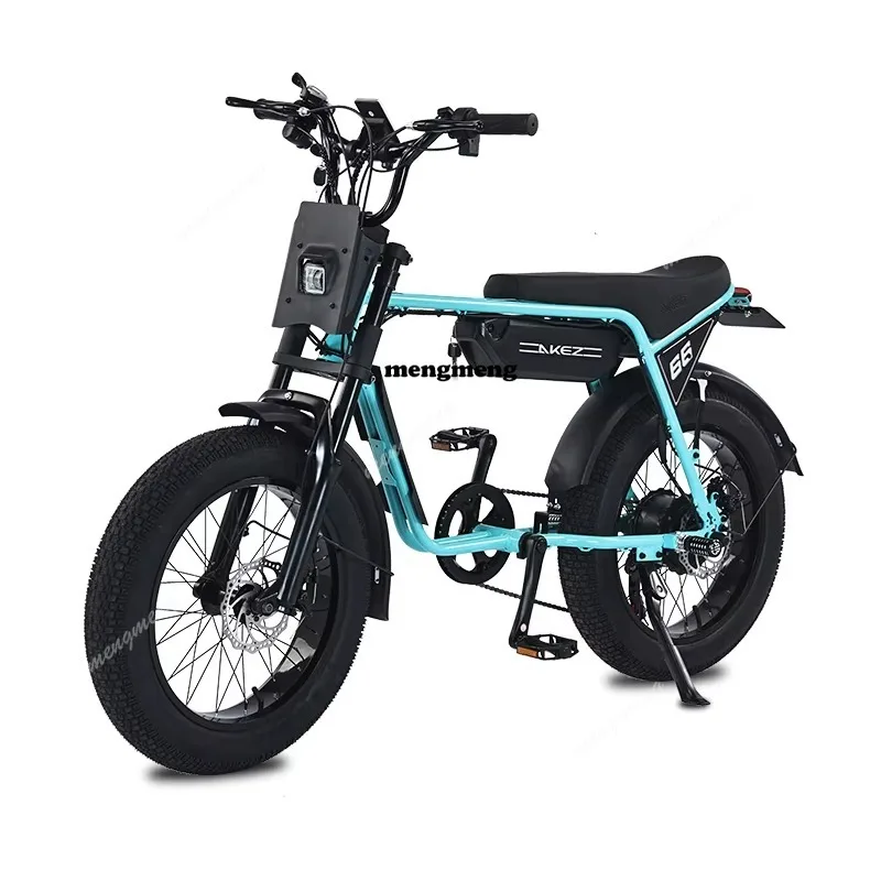 

Warehouse Wholesale Low Price 20inch Fat Tire E-bike Electric City Bike Full Suspensions 48V 750W Velo Electrique