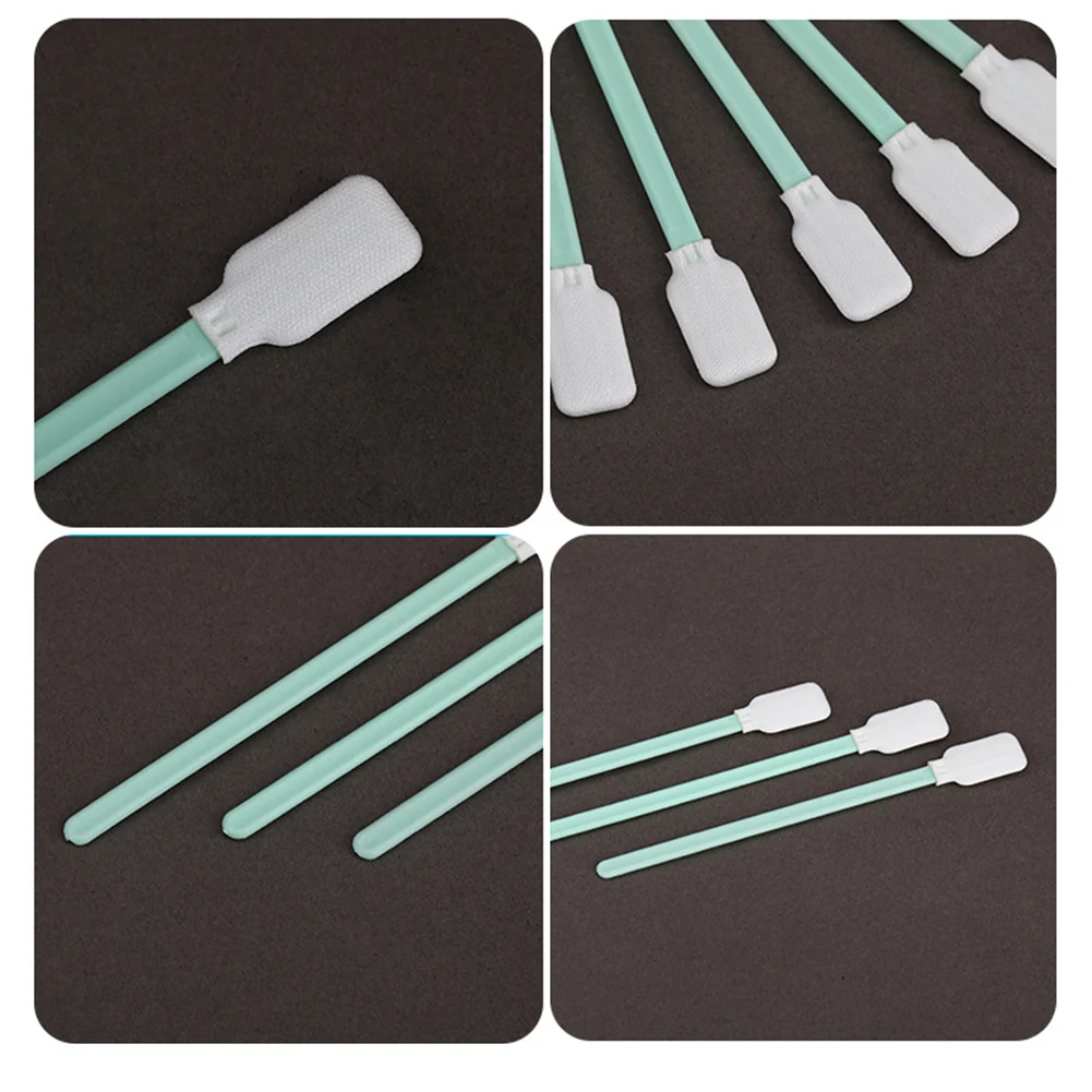 50Pcs/1Bag Cleaning Swab Wear-Resistant Water Absorption Multi-purpose Foam Tip Cleaning Swab Sponge Stick Home Supply