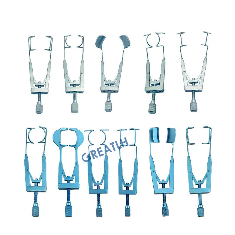 Stainless Steel/Titanium Lieberman Solid Eye Speculums Eye Opener Ophthalmic Surgery Instrument