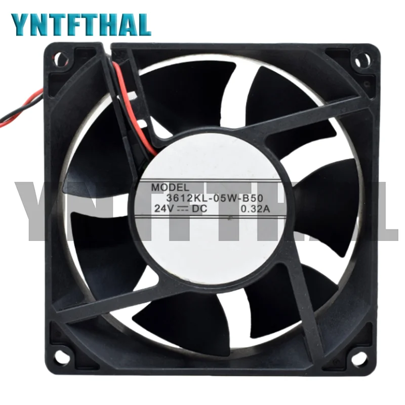 Ventilador para 3612KL-05W-B50, DC 24V, 0.32A, 92x92x32mm