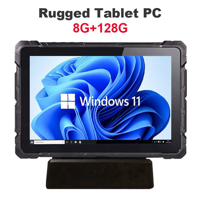 

High Quality Computer 8GB RAM 128GB IP67 Industrial Rugged Tablet PC N4120 10.1" HDMI 4G LTE WiFi RS232 for Intel Windows 11 Pro