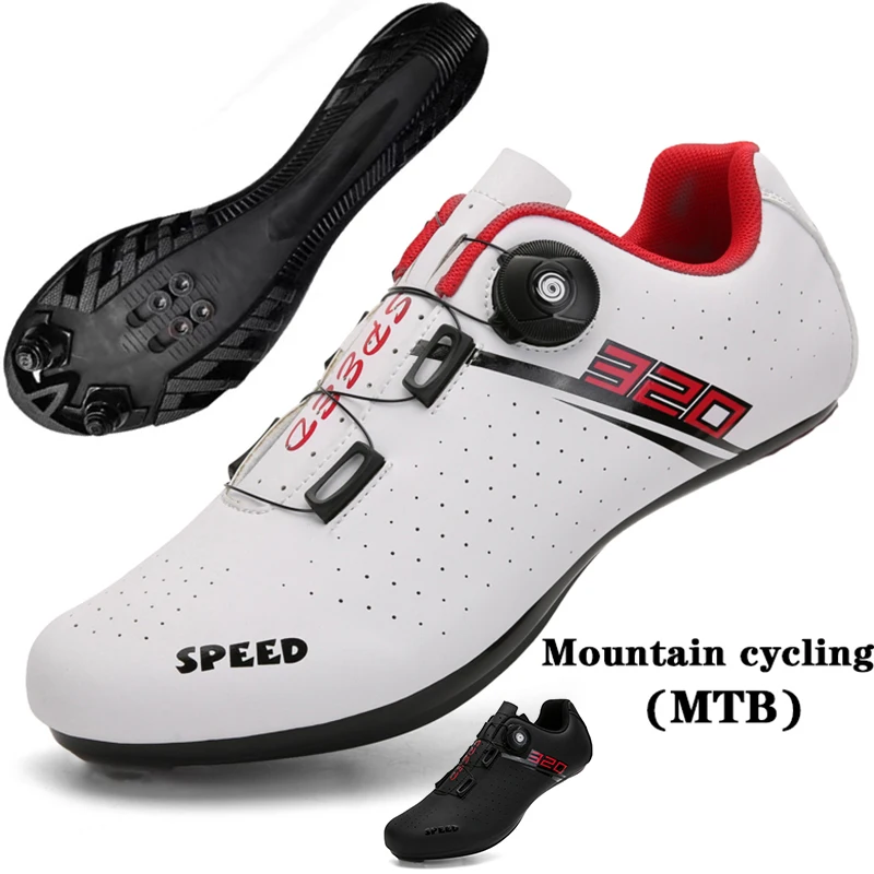 New Cycling Sports Shoes Men MTB Mountain Bike Equipment Wear-Resistant Breathable Women Outdoor Off-Road Racing Cycling Shoes