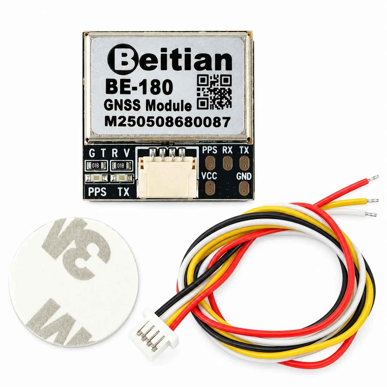 DIYmall BE-180 GNSS GPS Module M10050 With Integrated Antenna TTL 5V Multi-Constellation High Precision for RC Drone and FPV