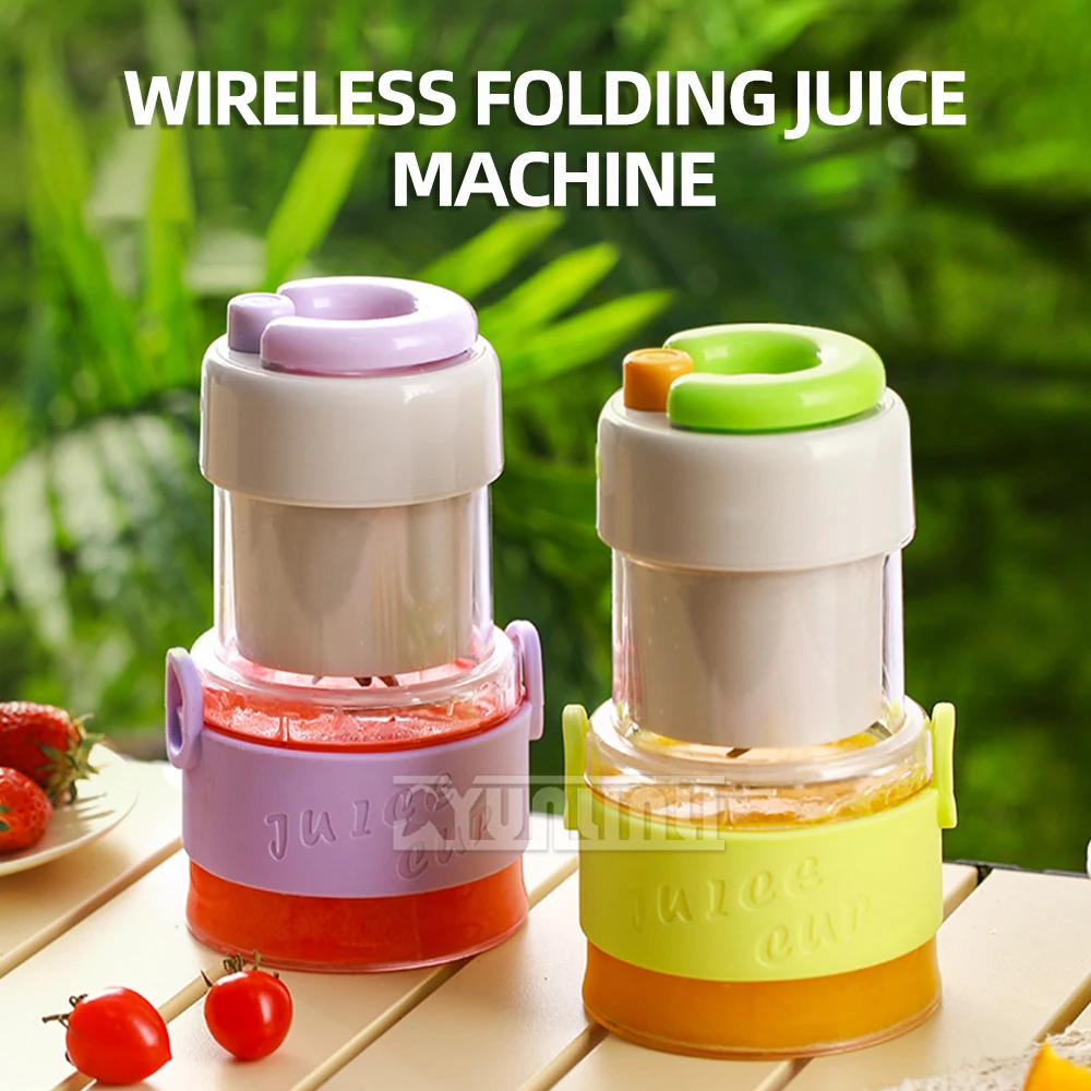 

Portable Electric Fruit Juice Blenders 500ml Multifunction Mini Juicer Smoothie Blender