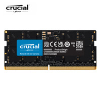 Crucial RAM 16GB DDR5 5600MT/s (or 5200MT/s or 4800MT/s) Laptop Memory CT16G56C46S5