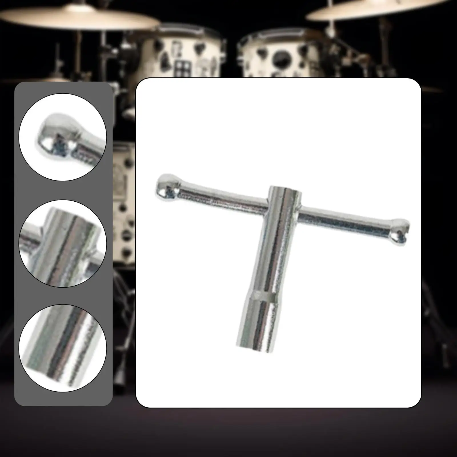

Drum Key for Drummer Metal Sturdy Hardware Lightweight Accessories