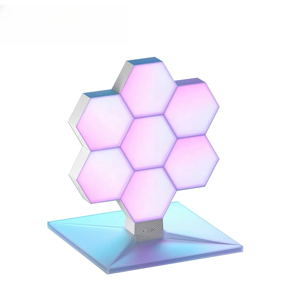 

LifeSmart Cololight PLUS KIT Smart Hexagonal Light Halloween Decoration Light, Work with HomeKit, Google, Alexa LS167A7, 7PCS