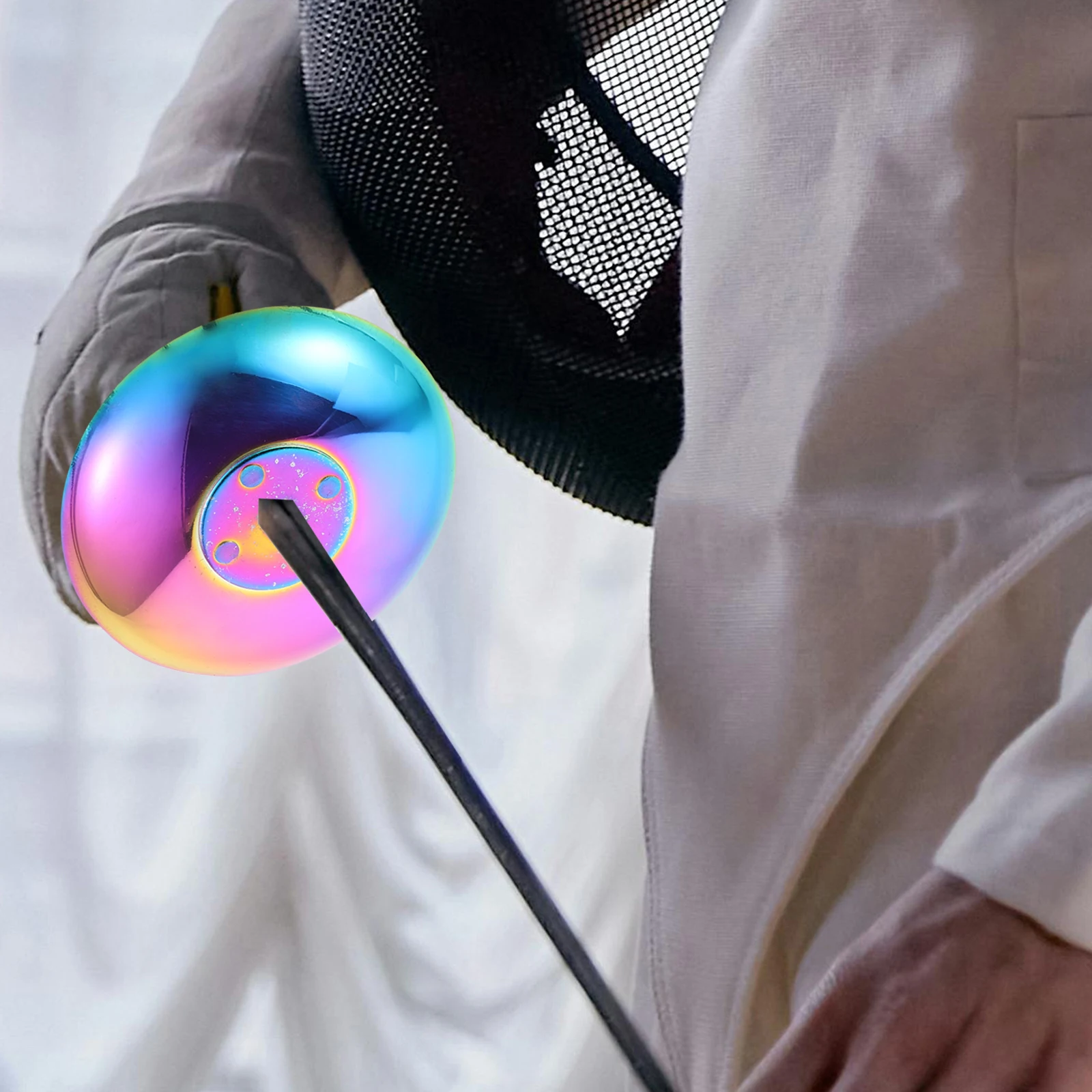 

Lightweight Colorful Fencing Foil Guard Hand Protector For Competition Durable Wear Resistant Training Accessories Easy