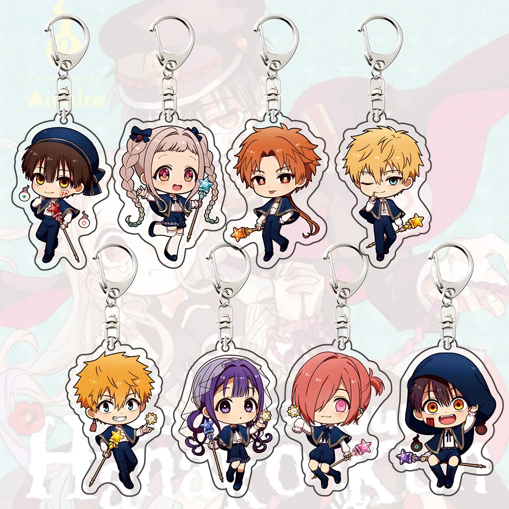 Japan Anime Toilet-bound hanako-kun acrylic stand Yashiro Nene soporte acrílico figura modelo Yugi Amane placa Keychain