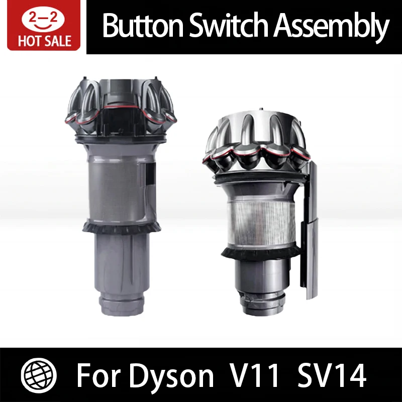 Untuk Dyson V11 SV14 robot asli penyedot debu siklon pengumpul debu suku cadang