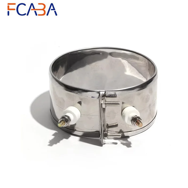 FCABA 80mm Diameter 30~45mm Height 110/220/380V 230/260/300/340W SUS Heater Band Mica Heating Element for Injection Machine