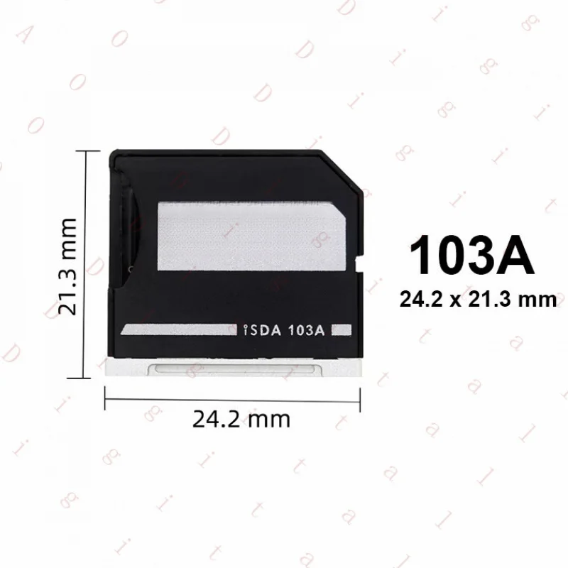 GQ-   Baseqi Aluminum Micro SD card Adapter for MacBook Air 13inch 103A Mini Drive