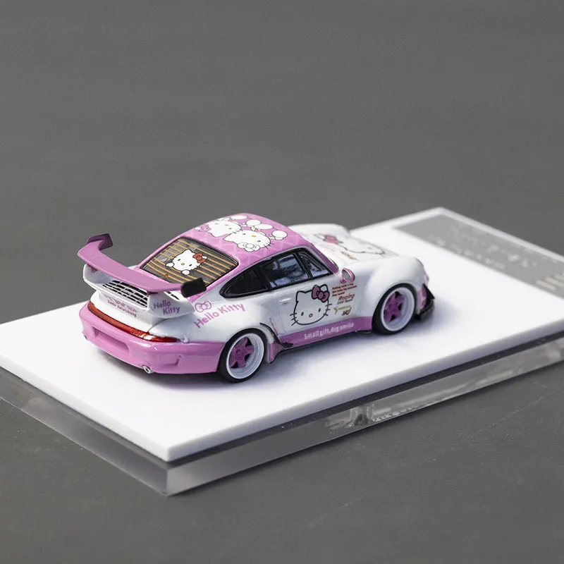 XKE Diecast 1/64 مقياس بورش سبيكة سيارة نموذج بورش RWB964 لعب المركبات تحصيل لعب للبنين الصندوق الأصلي