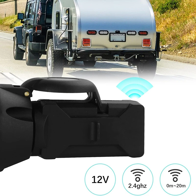 Yuanjoy 12/24V Magnetic Wireless LED Trailer Rear Lights With 7 Pin Plug For tractor Caravan Lorry Dynamic Rear Lights