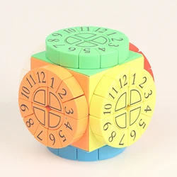 3x3x3 Time Machine Stress Relief Puzzle Professional Education Smooth Speed Competition Children's Toy Gifts