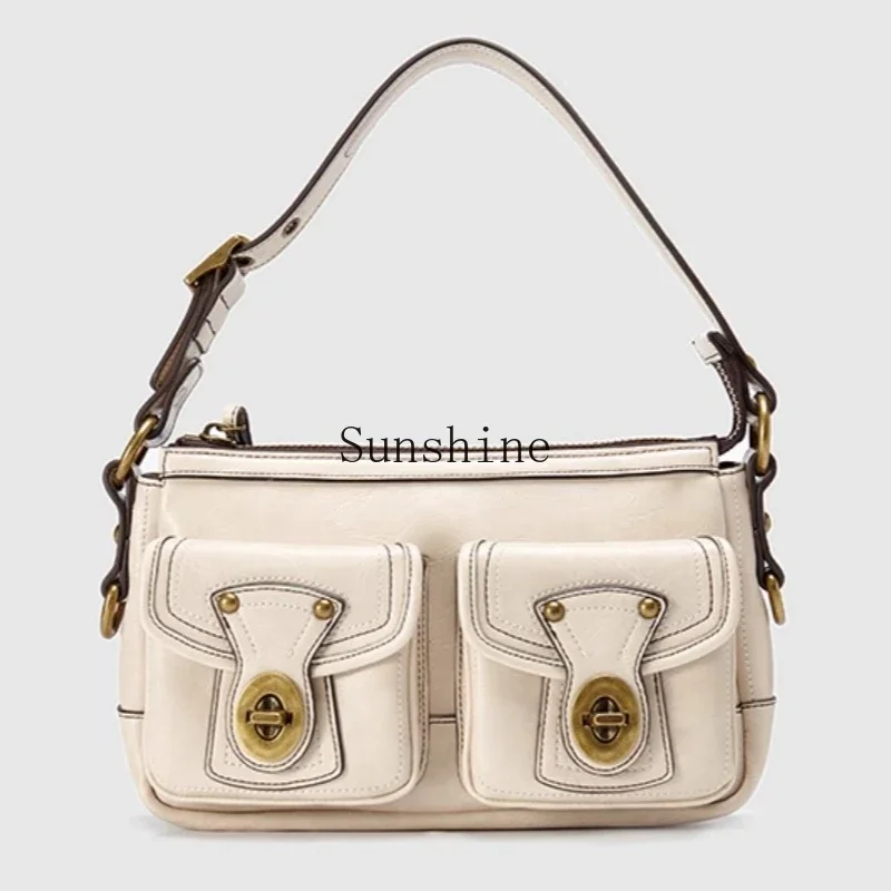 

Underarm bag Premium niche design retro shoulder bag women