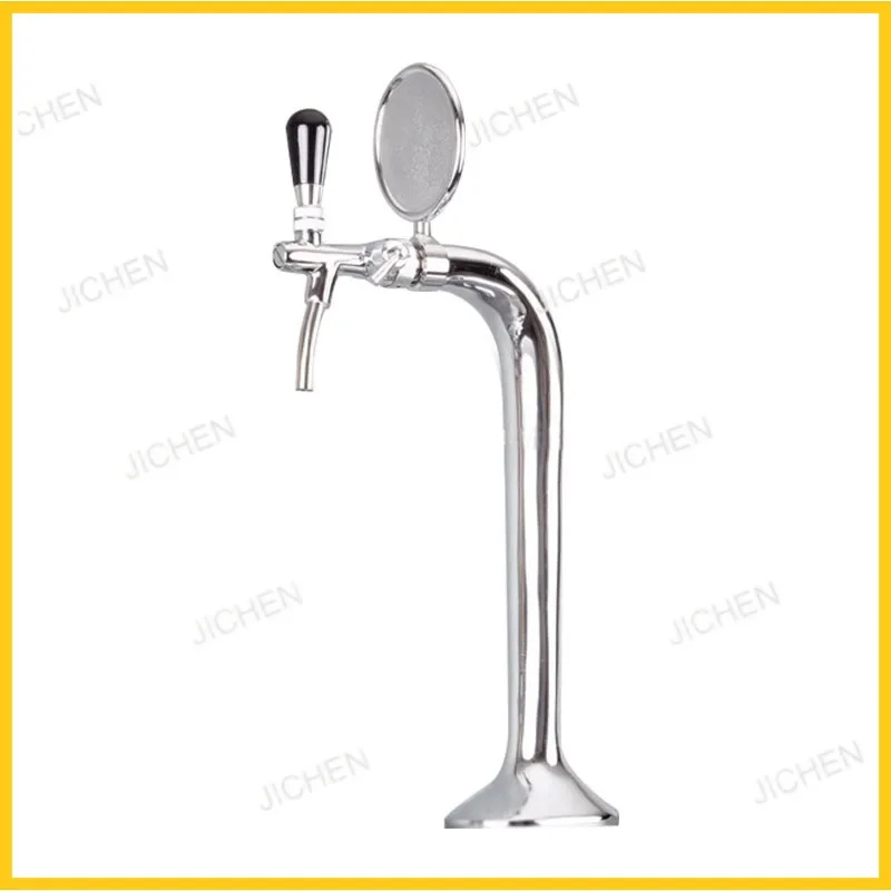 Columna de vino en forma de serpiente de un solo orificio, máquina de dibujo de cerveza, torre de cerveza, decoración de mesa de bar, columna de vino, accesorio de elaboración de cerveza