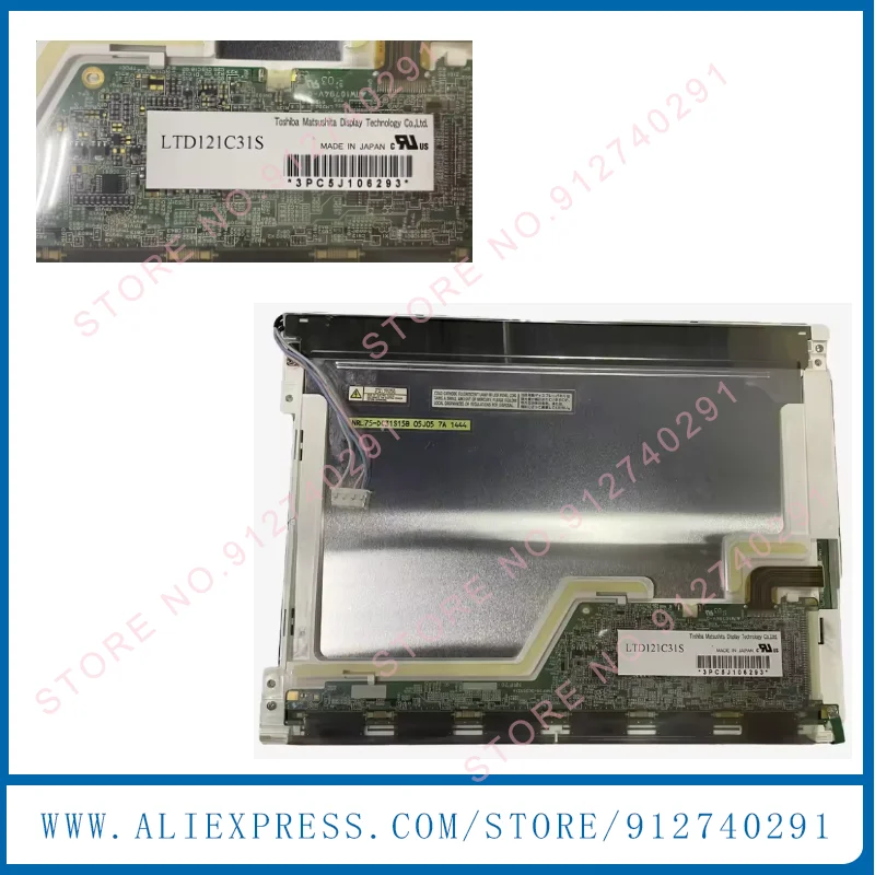 

Оригинальный 12,1-дюймовый ЖК-дисплей LCD LTD121C31S LTD121C31L LTD121C32S LTD121C35S LTD121C33S