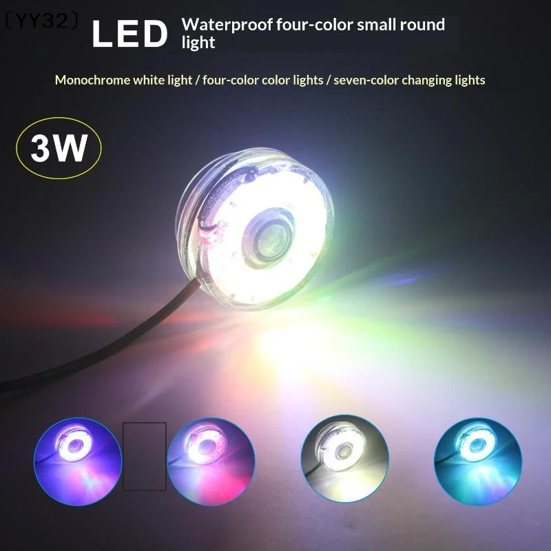 1Pcs DC Waterproof Round Lamp  - Aquarium Fish Lego review and price