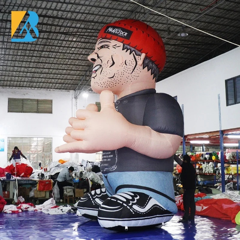 Personalized Large Inflatable Figure Blow up Characters for Advertising Display Toy