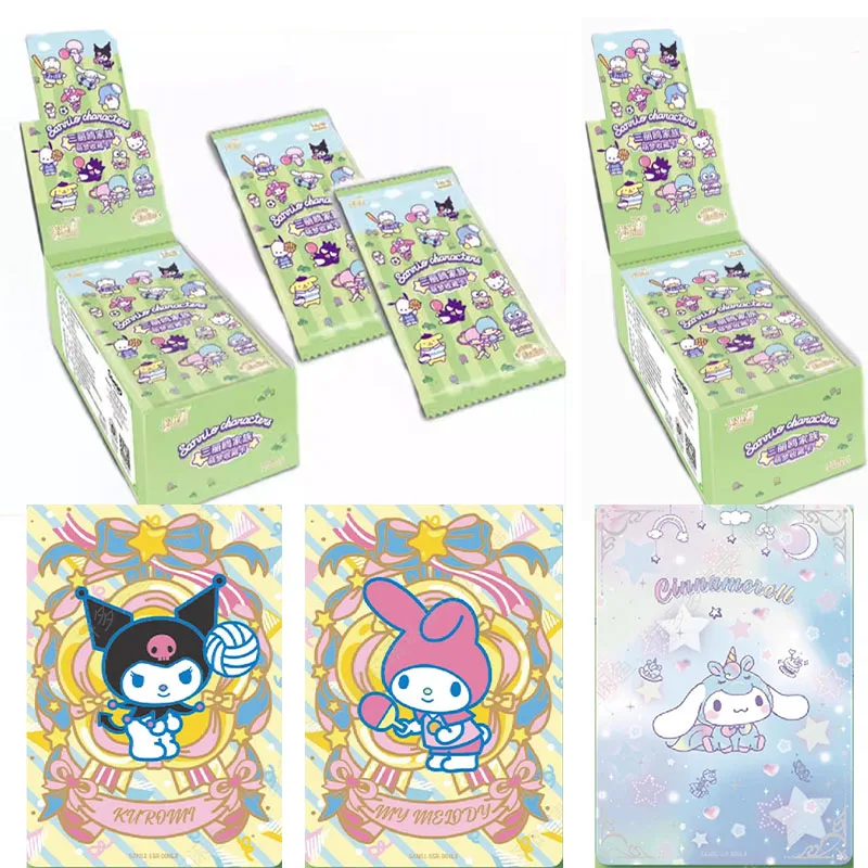 

Классический пакет KAYOU Sanrio Vol.2 Forest Melody Dream, коллекционные карты Hello Kitty My Melody, аниме, периферийные подарочные игрушки