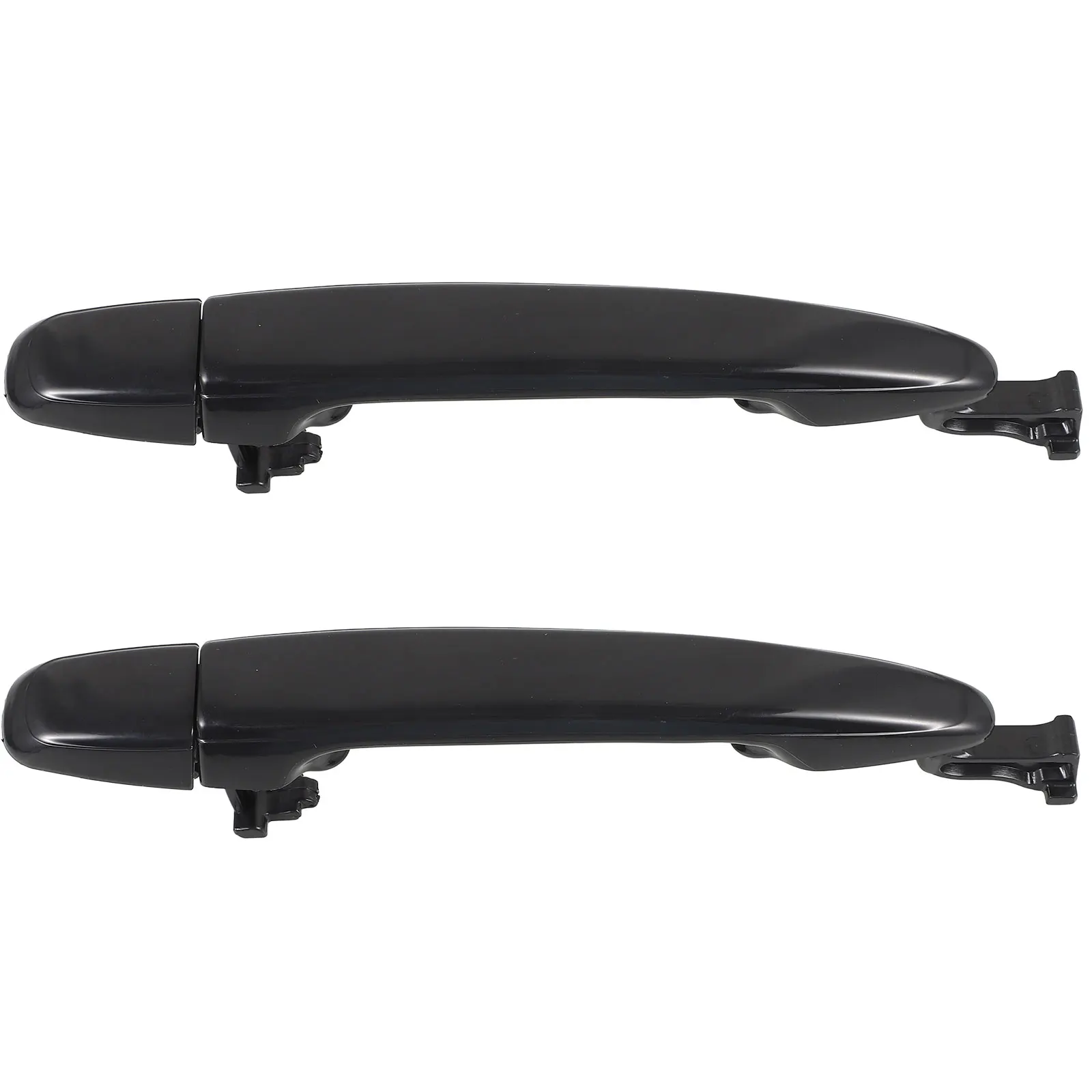 

1 Pair Car Interior Door Handle Replacement Auto Door Pull Handles Durable Plastic Rear Left Right Side Exterior Vehicle Handle