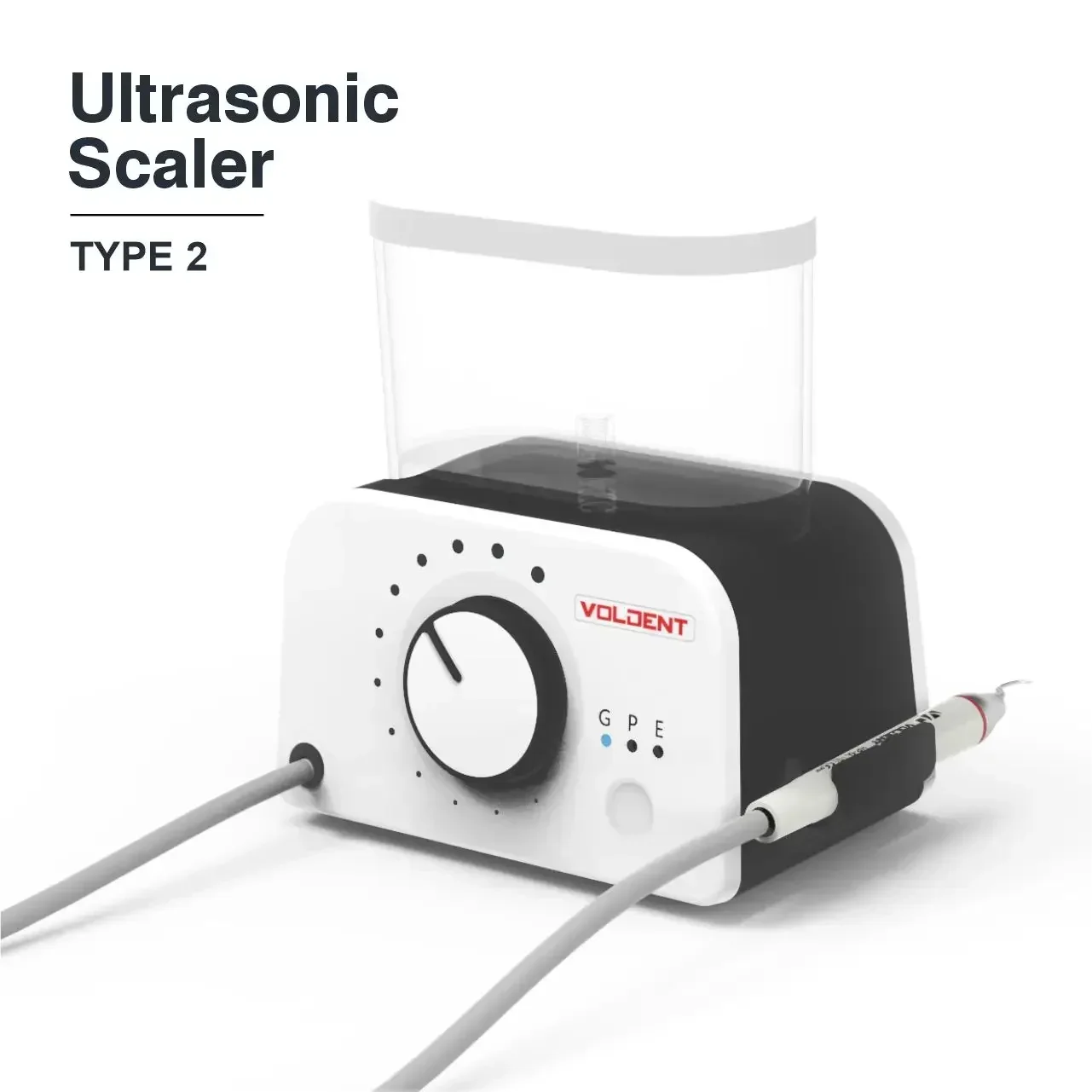 Dental Ultrasonic Scaler Comes With a Removable LED Tip, Water Bottle for Endo, Perio, Teeth Cleaning, EMS Compatible Design