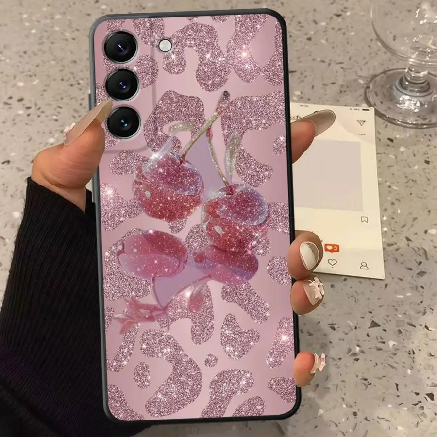 Phone Cover Case for Samsung Galaxy A03 A53 A04 A02s A20s A71 A73 A50 A56 A05 A30s A06 Pink Bow Tie