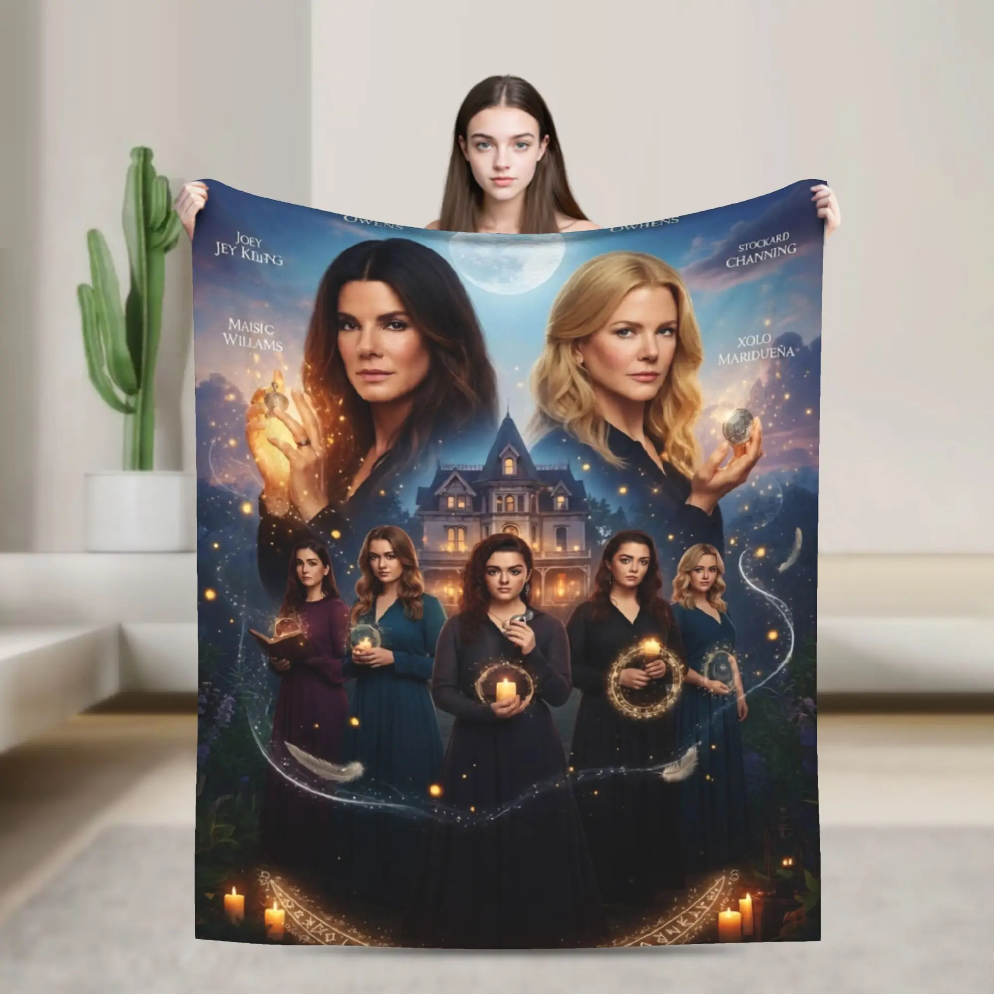 Practical Magic 2 Movie 2026 Blanket Multiple Sizes Soft and Lightweight  Throw Blankets for Couch Sofa and Bed