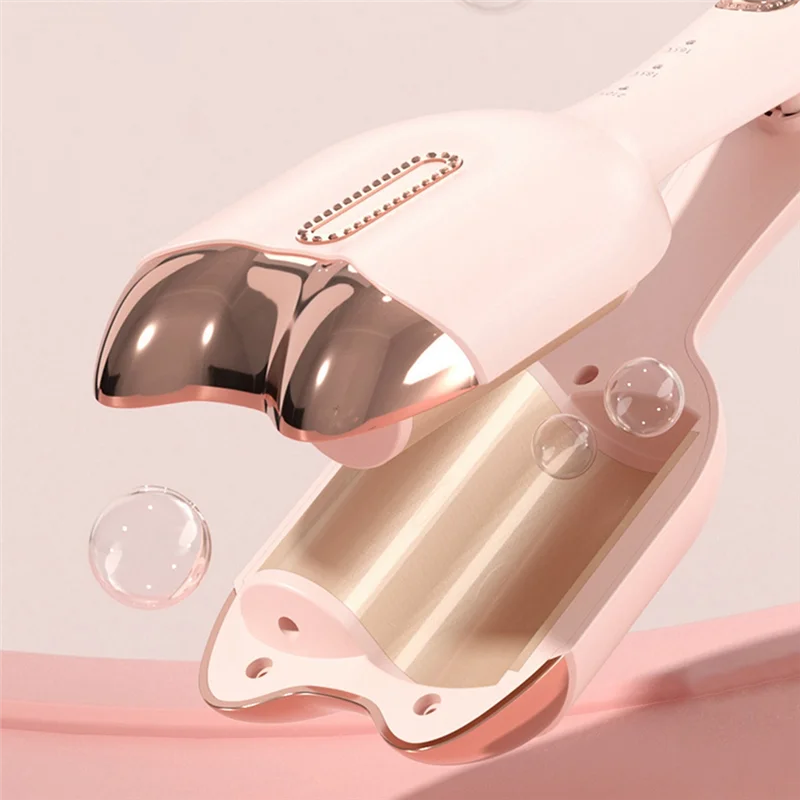 

32Mm Cat'S Claw Egg Curling Iron Automatic Hair Curler Water Ripple Styling Tools Lazy Man with Short Hair Curler EUplug