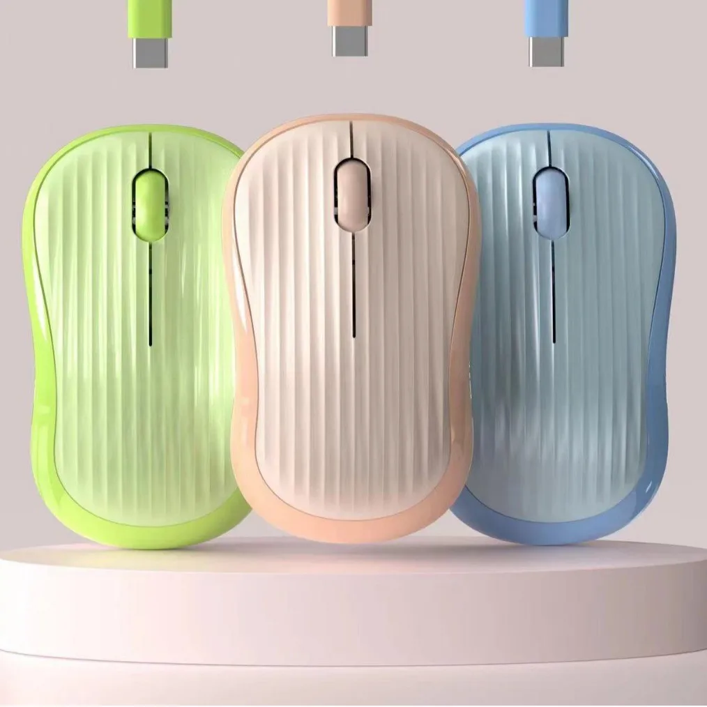 Mouse Bluetooth wireless dual-mode: silenzioso, compatibile con telefoni, tablet, iPad e laptop, per uso ufficio