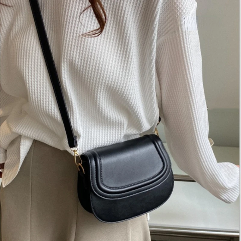 Simple All Amtch Ins Mini Handbags Women Elegant Y2k Aesthetic Sweet Crossbody Bags Vintage Fashion Casual Shoulder  Female