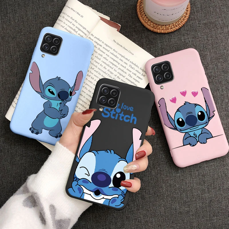 Klasyczne Lilo Stitch Case dla Huawei P40 Lite Nova 7i 6 SE telefon pokrywa Cartoon dziewczyna prezenty miękka TPU Coque Funda dla Huawei P40Lite